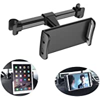 Homeet Soporte Tablet Coche Soporte para Reposacabezas Sporte del Asiento Trasero Soporte Base Ajustable 360° Silicona…